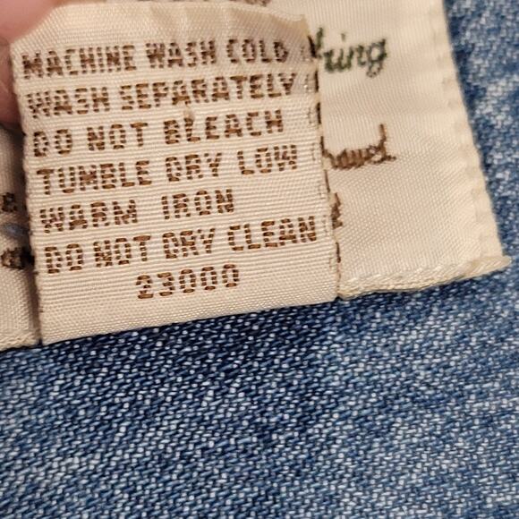 Vintage Banana Republic Denim Shirt Mens XL 90s Adventure Outfitter Y2K Dadcore - Picture 8 of 12